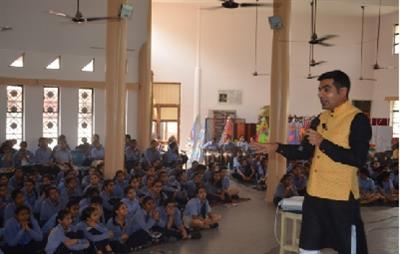 Menstruation and Physical Hygiene Workshop By Niraj Gera  At Bharat National Public School 